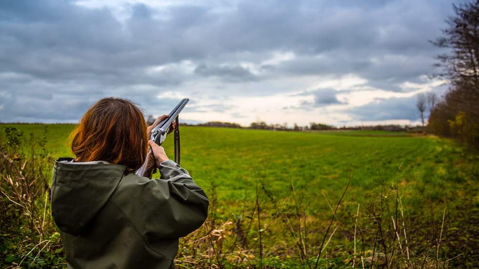 Best autumn activities: clay pigeon shooting